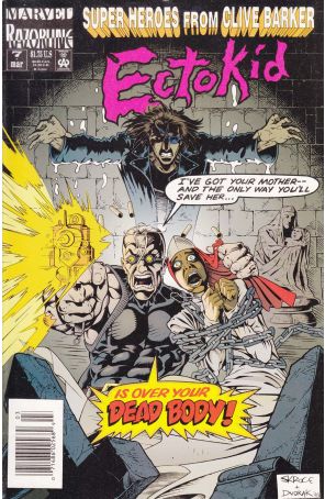 Ectokid 7 (Newsstand) published by Marvel with cover art by Steve Skroce