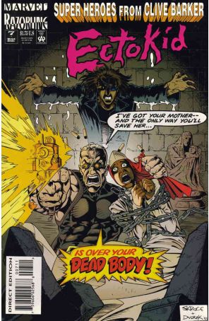 Ectokid 7 published by Marvel with cover art by Steve Skroce