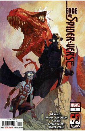 Edge of Spider-Verse (2nd Series) 1 published by Marvel with cover art by Josemaria Casanovas
