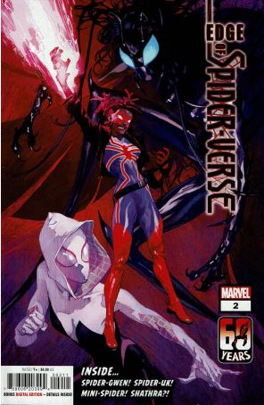 Edge of Spider-Verse (2nd Series) 2 published by Marvel with cover art by Josemaria Casanovas