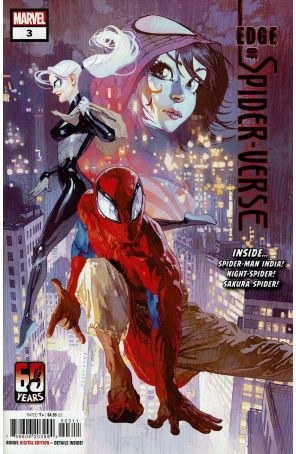 Edge of Spider-Verse (2nd Series) 3 published by Marvel with cover art by Josemaria Casanovas