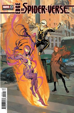 Edge of Spider-Verse (3rd Series) 4A published by Marvel with cover art by Josemaria Casanovas