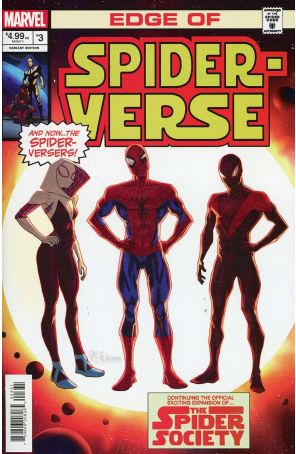 Edge of Spider-Verse (4th Series) 3B published by Marvel with cover art by Pete Woods