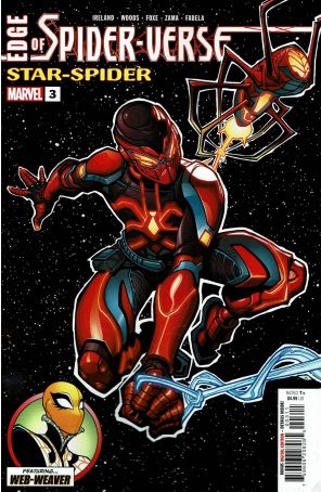 Edge of Spider-Verse (4th Series) 3 published by Marvel with cover art by Chad Hardin