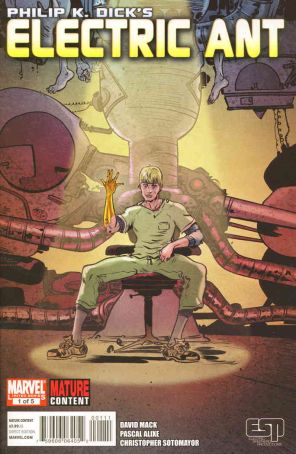 Electric Ant 1 published by Marvel with cover art by Paul Pope