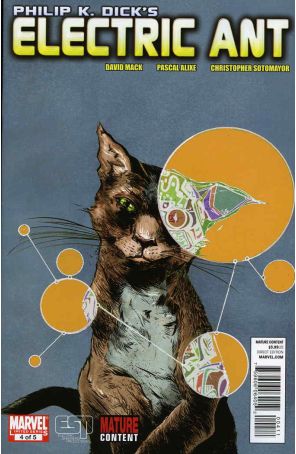 Electric Ant 4 published by Marvel with cover art by Paul Pope