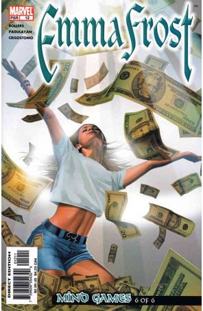 Emma Frost 12 published by Marvel with cover art by Greg Horn