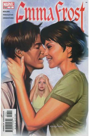 Emma Frost 17 published by Marvel with cover art by Greg Horn