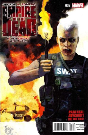 Empire of the Dead: Act One (George Romero's) 5 published by Marvel with cover art by Alex Maleev