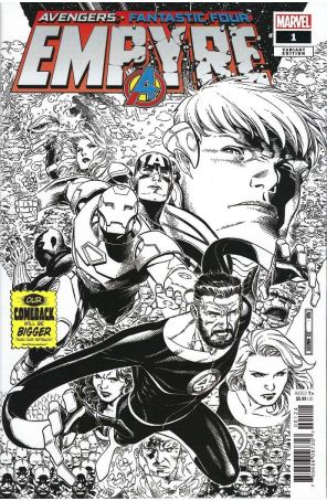 Empyre 1T published by Marvel with cover art by Jim Cheung