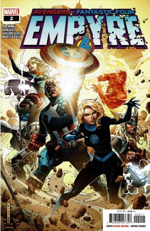 Empyre 2 published by Marvel with cover art by Jim Cheung