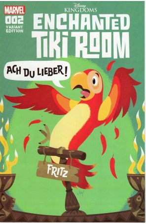 Enchanted Tiki Room 2B published by Marvel with cover art by Jason Grandt