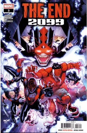 The End 2099 3 published by Marvel with cover art by David Marquez