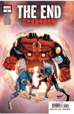 The End 2099 4 published by Marvel with cover art by David Marquez