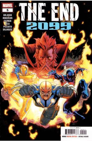 The End 2099 5 published by Marvel with cover art by David Marquez