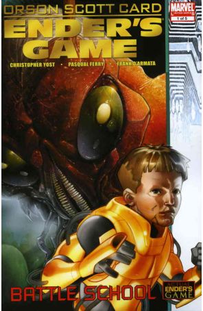 Ender's Game: Battle School 1 published by Marvel with cover art by Pasqual Ferry