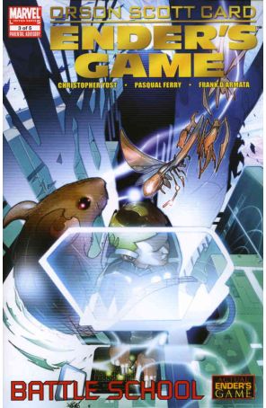 Ender's Game: Battle School 3 published by Marvel with cover art by Pasqual Ferry