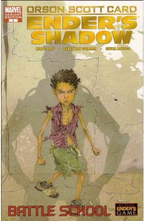 Ender's Shadow: Battle School 1A published by Marvel with cover art by Timothy Green II