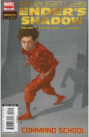 Ender's Shadow: Command School 2 published by Marvel with cover art by Timothy Green II