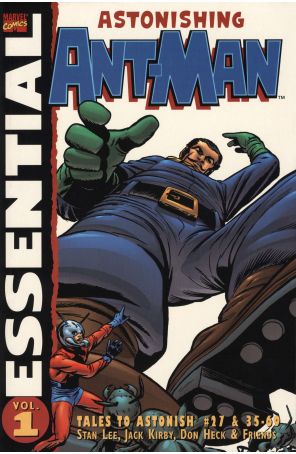 Essential Ant-Man TPB 1 published by Marvel with cover art by Jack Kirby