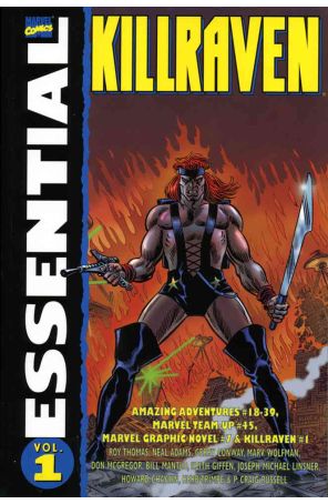 Essential Killraven TPB 1 published by Marvel with cover art by John Romita Sr