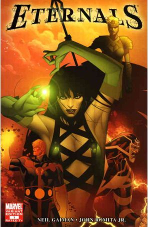 Eternals (3rd Series) 1B published by Marvel with cover art by Olivier Coipel and Dave McCaig