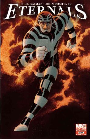 Eternals (3rd Series) 2A published by Marvel with cover art by John Romita Jr.