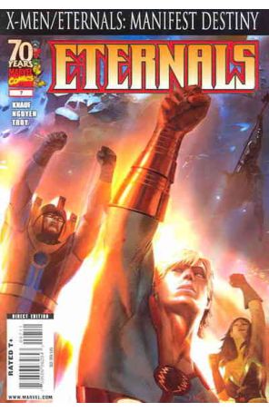 Eternals (4th Series) 7 published by Marvel with cover art by Eric Nguyen