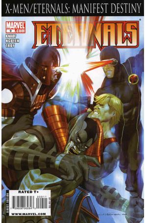 Eternals (4th Series) 9 published by Marvel with cover art by Eric Nguyen