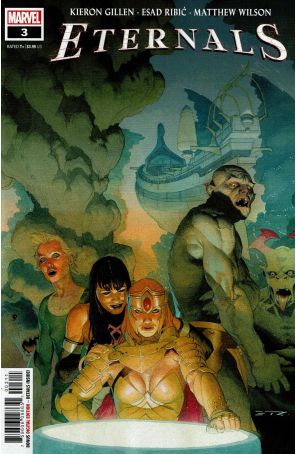 Eternals (5th Series) 3 published by Marvel with cover art by Esad Ribic