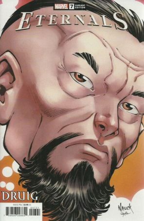 Eternals (5th Series) 7A published by Marvel with cover art by Todd Nauck