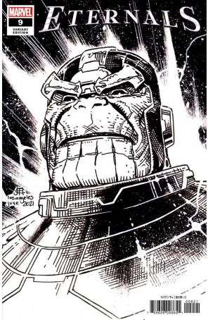 Eternals (5th Series) 9A published by Marvel with cover art by Jim Cheung