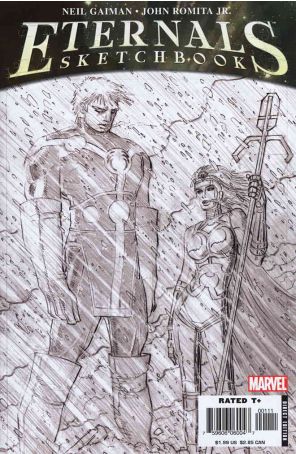 Eternals Sketchbook 1 published by Marvel