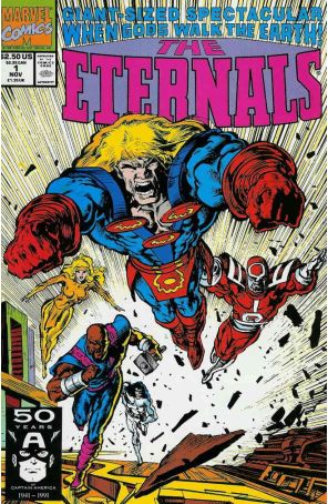 Eternals: The Herod Factor 1 published by Marvel with cover art by Mark Texeira
