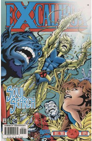 Excalibur 104 published by Marvel with cover art by Bryan Hitch