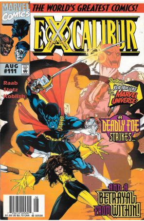 Excalibur 111 (Newsstand) published by Marvel