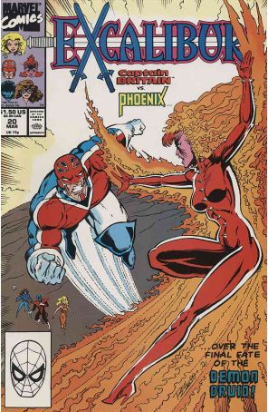 Excalibur 20 published by Marvel with cover art by Ron Lim