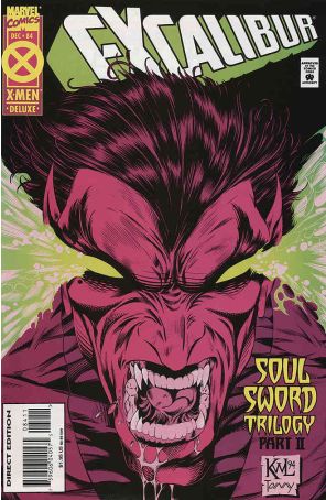 Excalibur 84 Deluxe published by Marvel with cover art by Ken Lashley