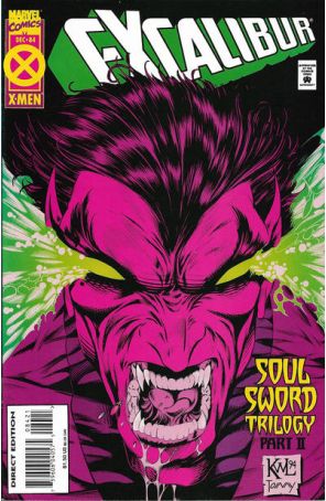 Excalibur 84 published by Marvel with cover art by Ken Lashley