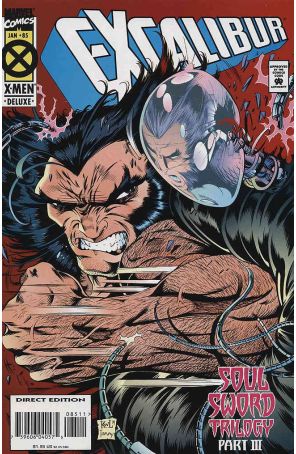 Excalibur 85 Deluxe published by Marvel with cover art by Ken Lashley
