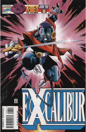 Excalibur 98 published by Marvel with cover art by Carlos Pacheco