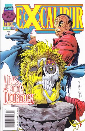 Excalibur 99 (Newsstand) published by Marvel with cover art by Carlos Pacheco