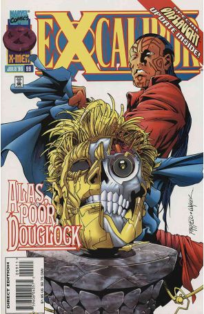 Excalibur 99 published by Marvel with cover art by Carlos Pacheco