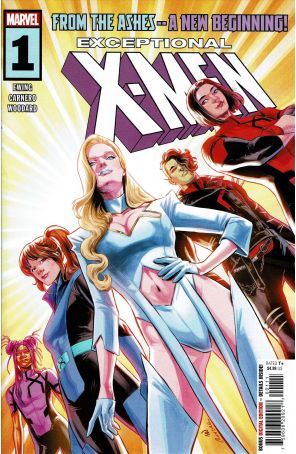 Exceptional X-Men 1 published by Marvel with cover art by Carmen Nunez Carnero