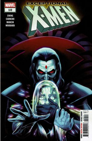 Exceptional X-Men 10 published by Marvel with cover art by Carmen Nunez Carnero