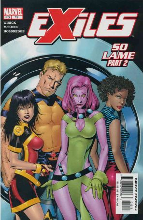Exiles (Marvel) 19 published by Marvel with cover art by Mike McKone