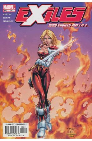 Exiles (Marvel) 26 published by Marvel with cover art by Randy Green
