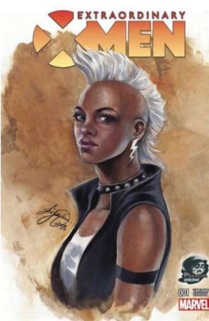 Extraordinary X-Men 1H published by Marvel with cover art by Siya Oum