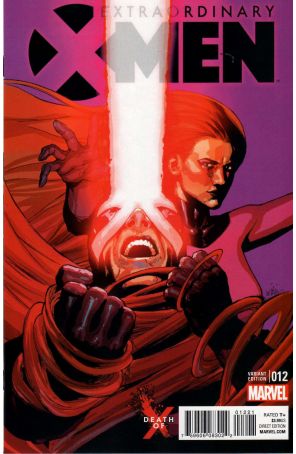 Extraordinary X-Men 12A published by Marvel with cover art by Leinil Yu Francis