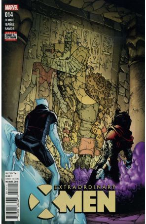 Extraordinary X-Men 14 published by Marvel with cover art by Humberto Ramos